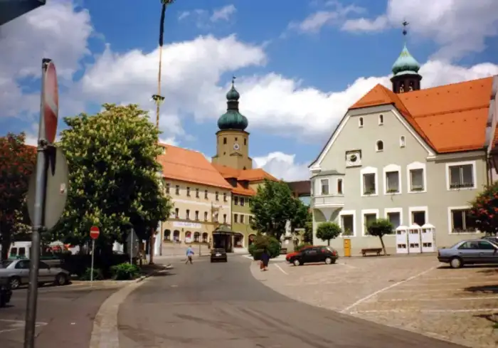 Waldmünchen - Waldmuenchen Marktplatz 1997