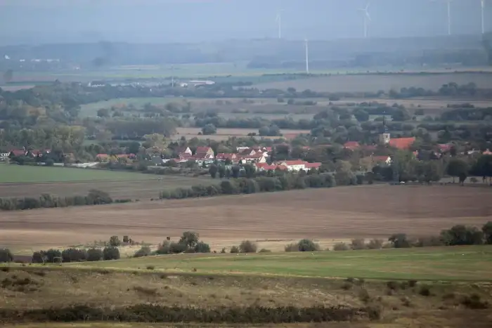 Walschleben - Witterda, Blick auf Walschleben