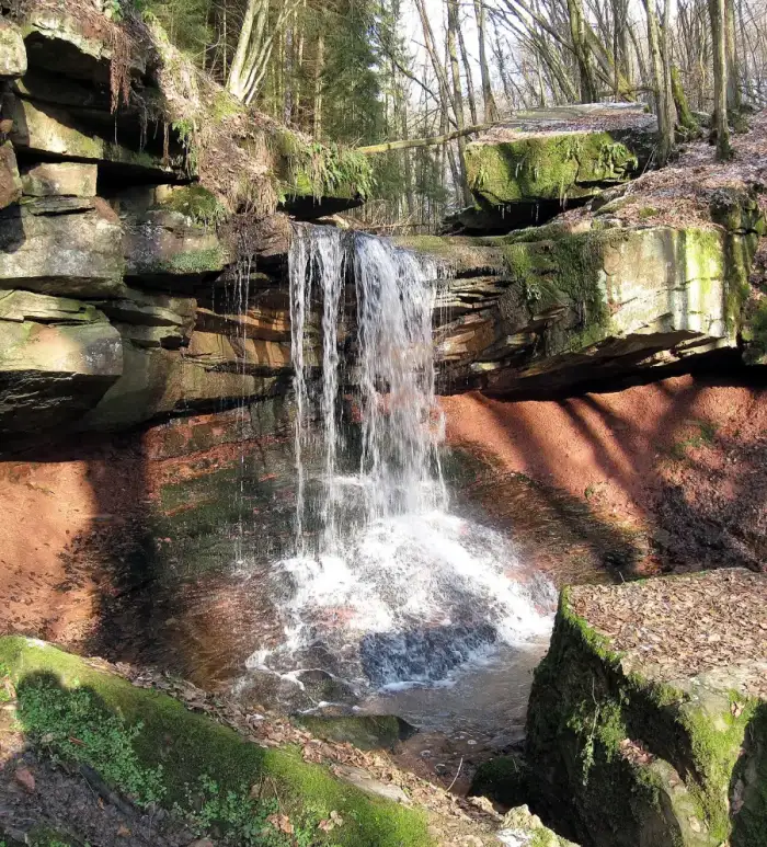 Wartmannsroth - Tretstein-Wasserfall, 5