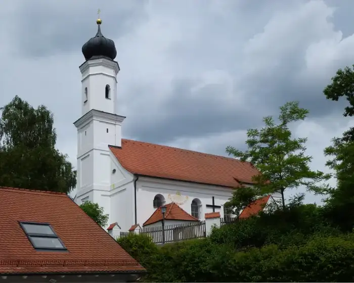 Weichs - Aufhausen Hauptstr18 Filialkirche St Stephan 001 201506 209