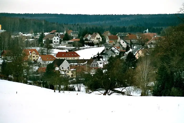 Weißenborn - Blick auf Weißenborn