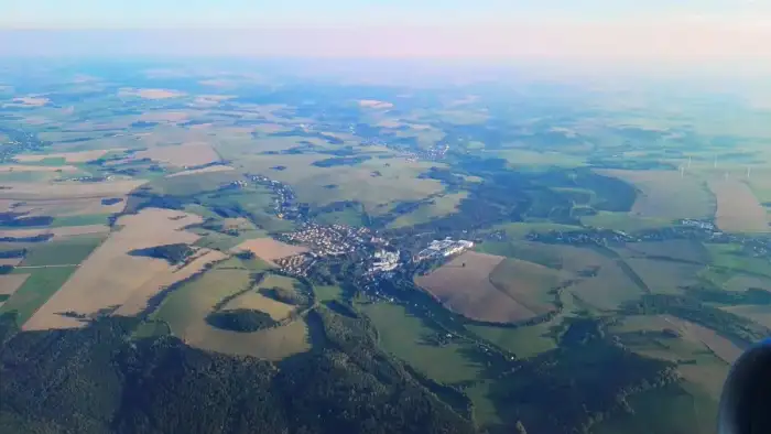 Weißenborn/Erzgebirge - Blick über Weißenborn-Erzgeb. sept2016 - 10