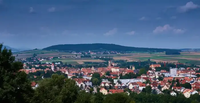 Weißenburg i.Bay. - 170818-029 Weissenburg - Weissenburg, Weimersheim, Flueglinger Berg - Zeugenberg