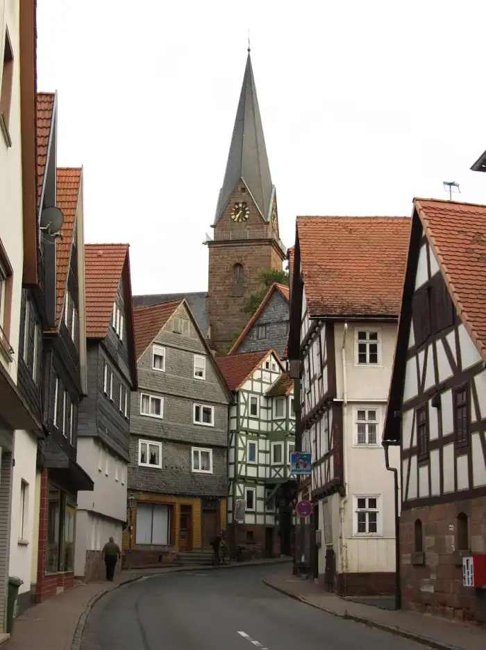 Wetter (Hessen) - Wetter - Kirche von Fuhrstraße