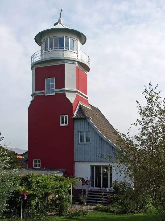 Wewelsfleth - Hollerwettern alter Leuchtturm