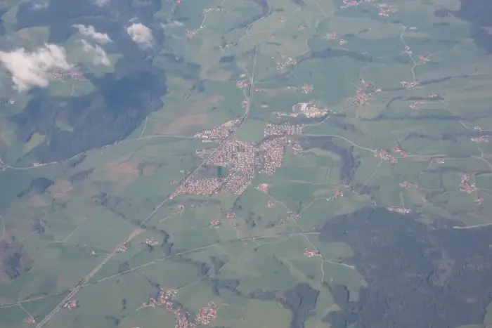 Wildpoldsried - Aerial view of Wildpoldsried