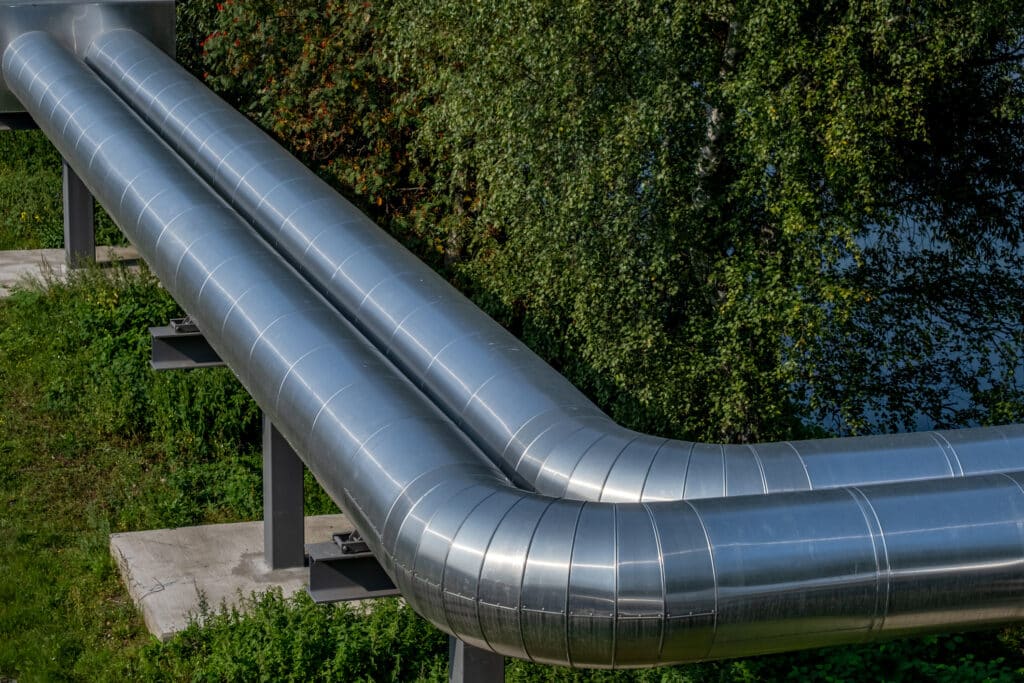 Fernwärme Leitungen