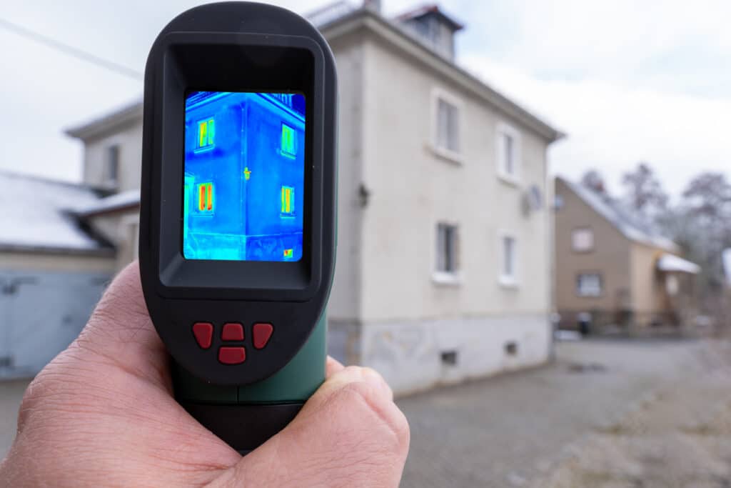 Infrarotthermographie Haus